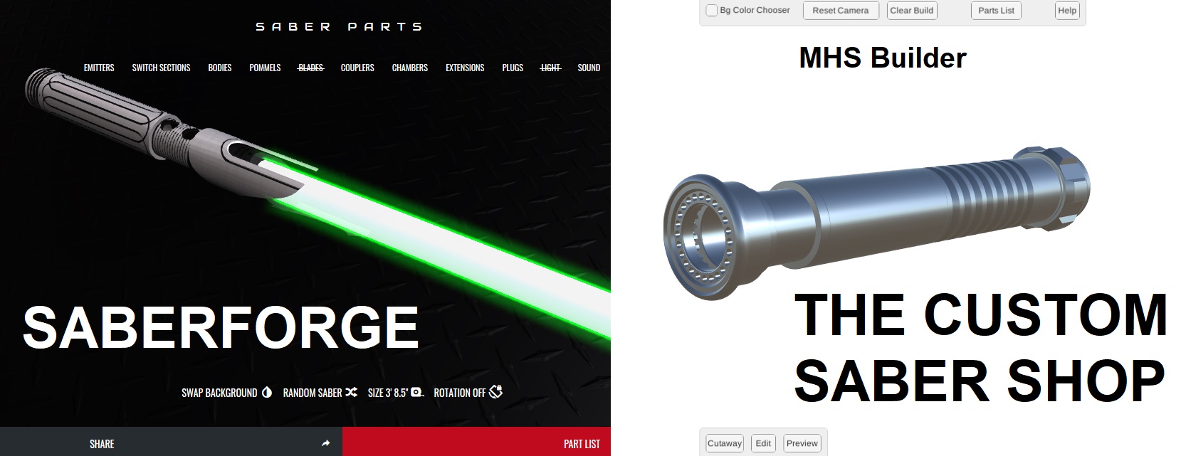 saber builder? | Lightsaber Terminology 