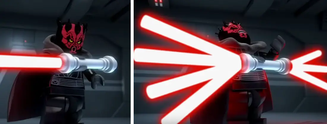 'Octo-Bladed' Lightsaber: LEGO Darth Maul Wields Bizarre Eight-Bladed ...