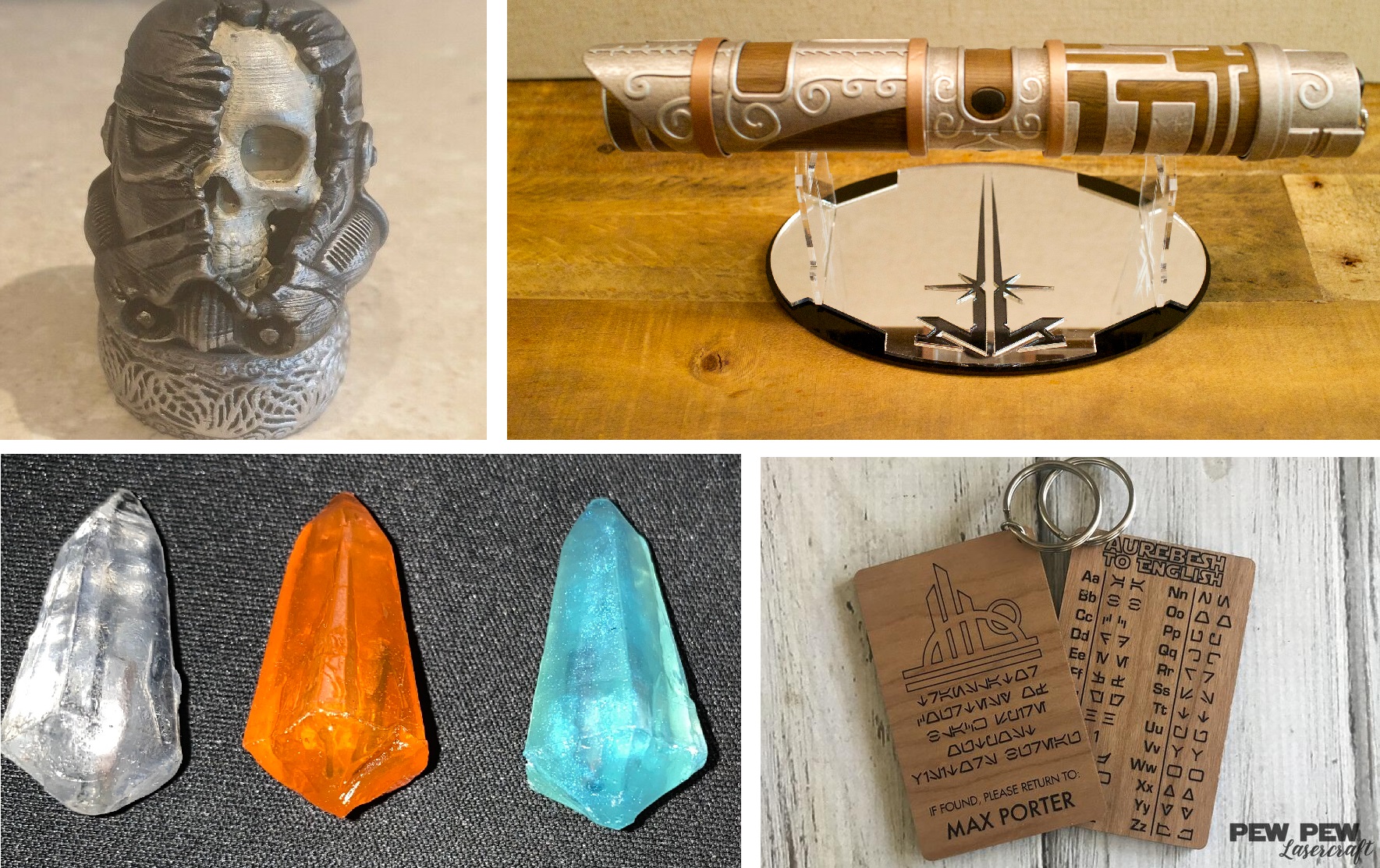 8 Cool CUSTOM Savi's Compatible Lightsaber Parts SaberSourcing