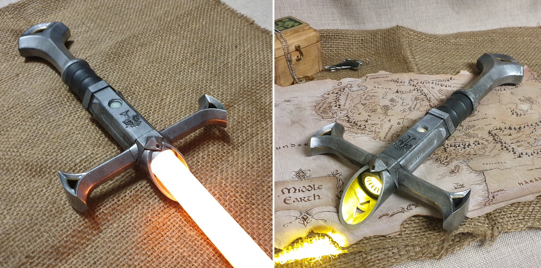 Tethan Props Aragorn's Lightsaber 