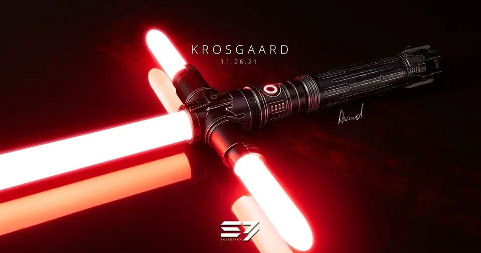 Sabertrio Krosgaard Lightsaber (Crossguard Saber) New Saber Alert