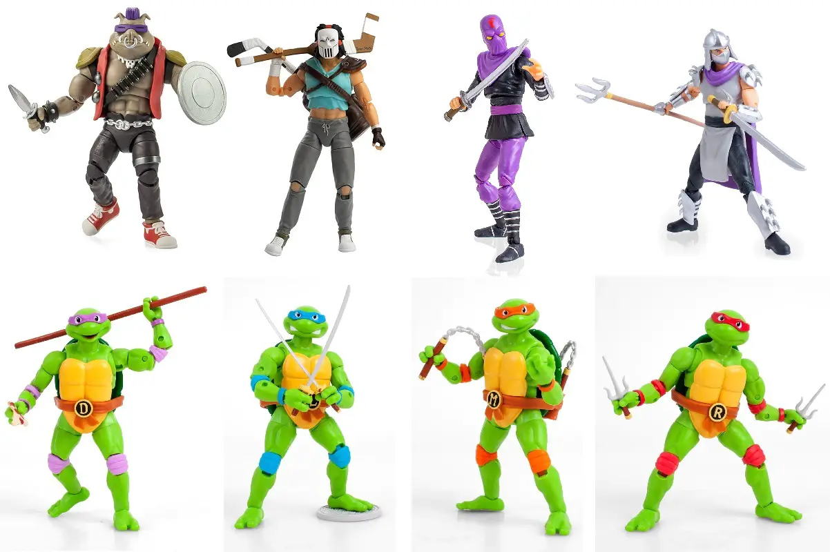 TMNT BST AXN Teenage Mutant Ninja Turtles: Checkist and Ultimate